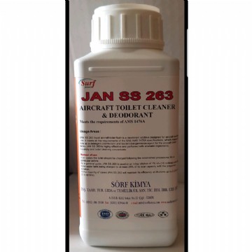 JAN SS 263 AIRCRAFT TOILET DEODORANT,SANITIZER AND CLEANER AMS 1476B SKU11963